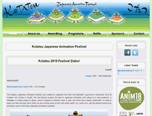 Tablet Screenshot of kotatsufestival.com
